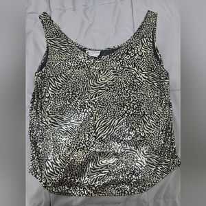 Stylish Animal Print Women's Top